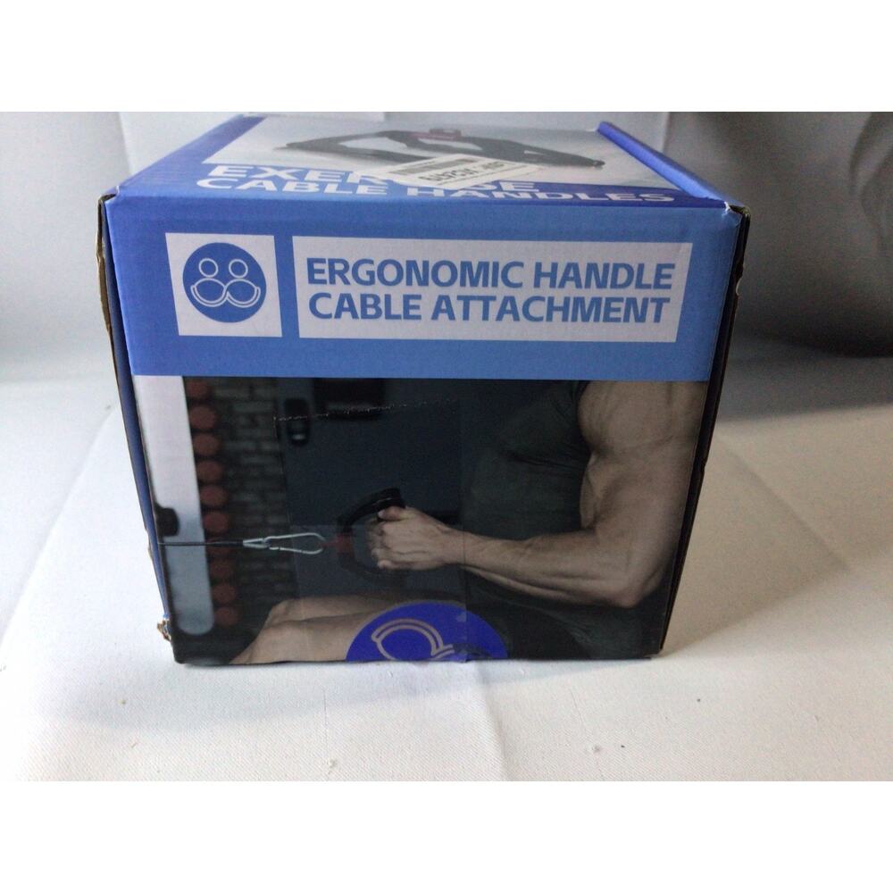 Double D Handle Cable Attachment - Triangle V Bar Grip for LAT Pulldown - Picture 6 of 13
